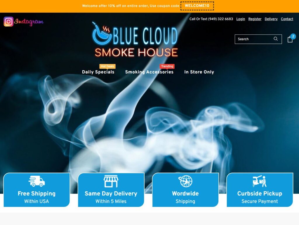 Blue Cloud Smoke House